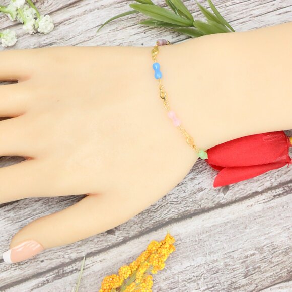 Trendy Bracelet for Girls & Women – Cute, Adjustable & Gift-Ready | MLCRC1149 - Picture 9 of 10